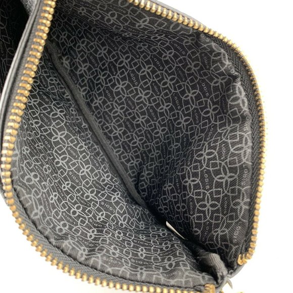 NWOT Purse Bag LODIS Black pebbled leather wristlet - Picture 3 of 4